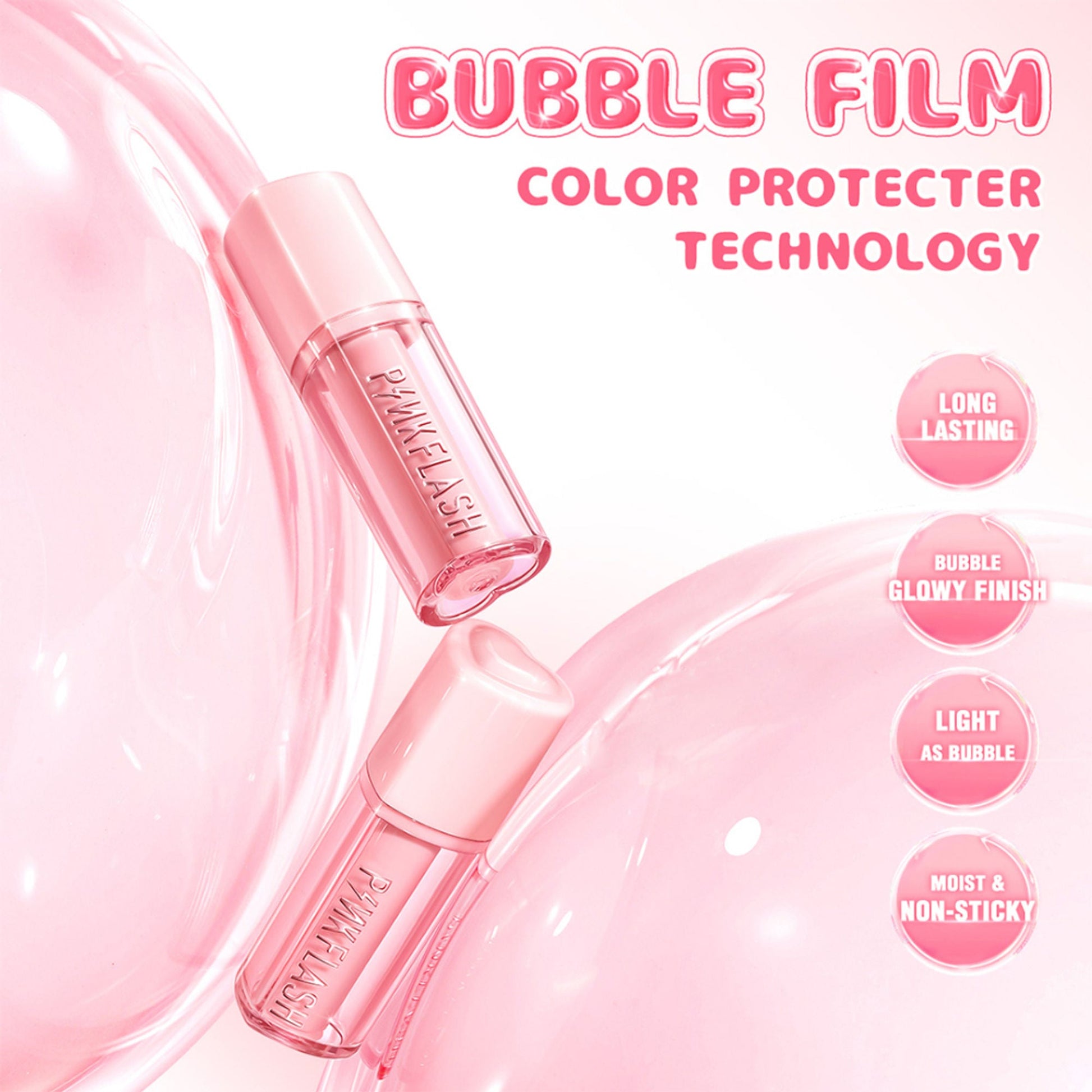 PINKFLASH Watery Transferproof Lip Tint - Pk01 Sakura Bubble