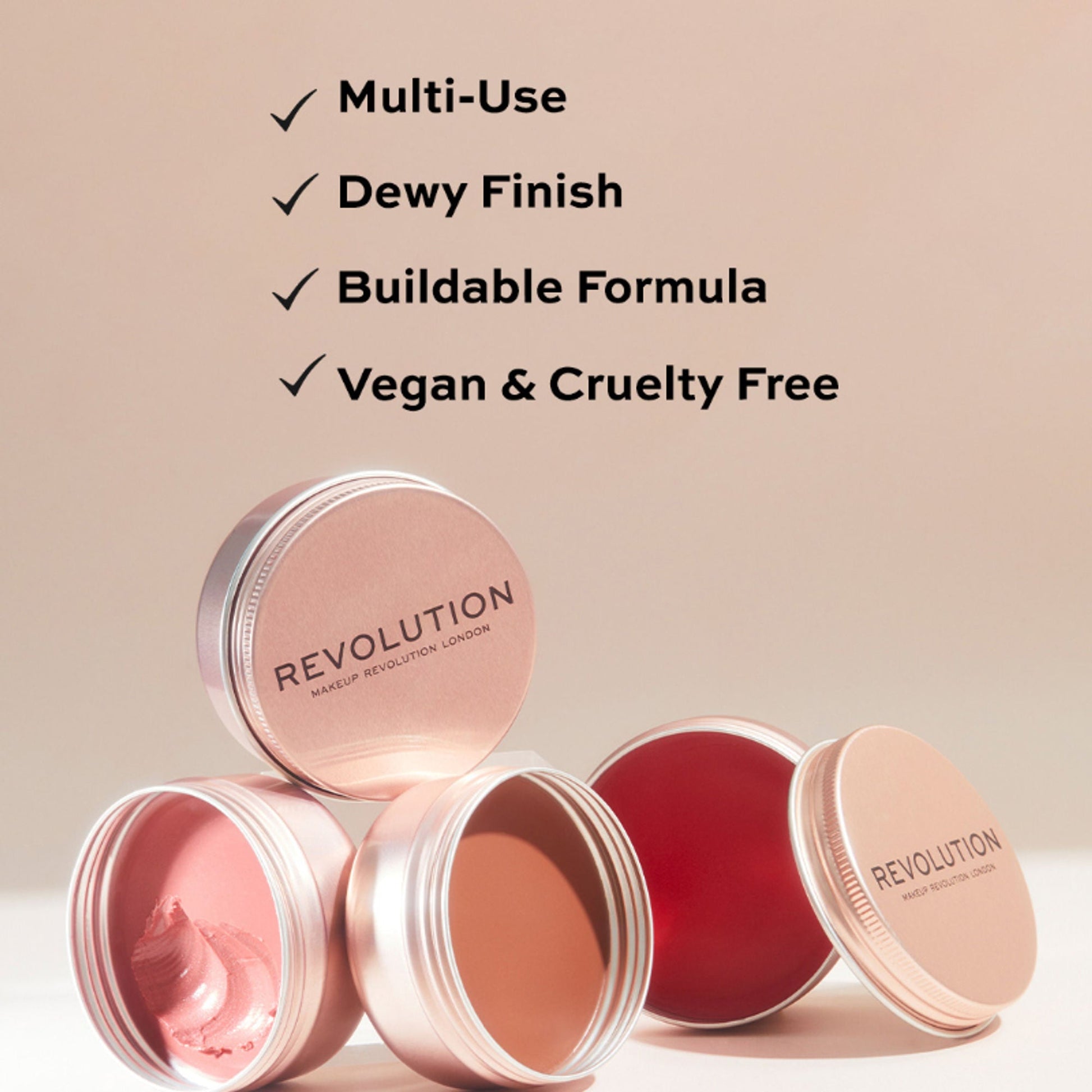 Makeup Revolution Balm Glow - Bare Pink