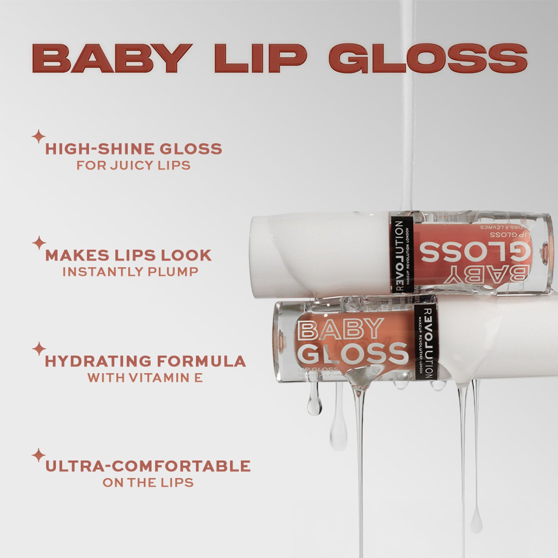 Makeup Revolution Relove Baby Gloss - Sugar