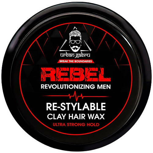 Urbangabru Rebel Hair Styling Clay Wax for Men  Grab2Buy Urbangabru Grab2Buy