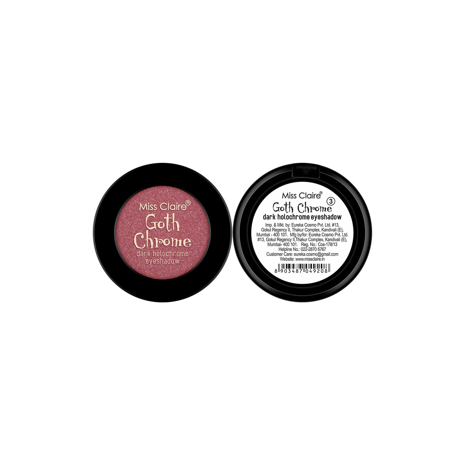 Miss Claire Goth Chrome Eyeshadow - 3