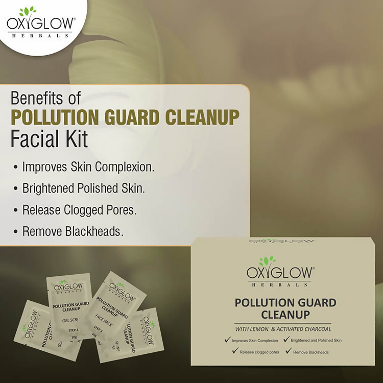Oxyglow Herbals Pollution Guard Cleanup Kit 