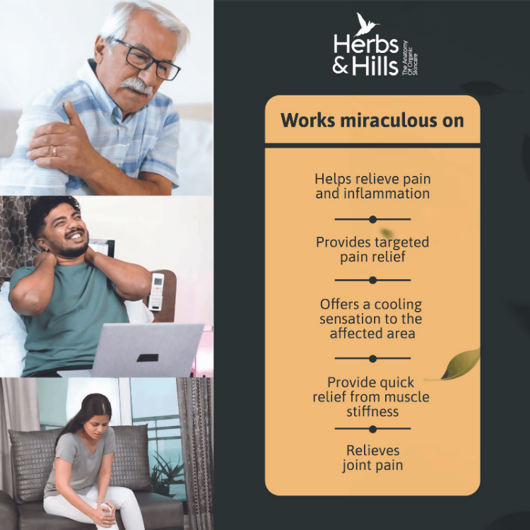 Herbs & Hills Pain Relief Oil 