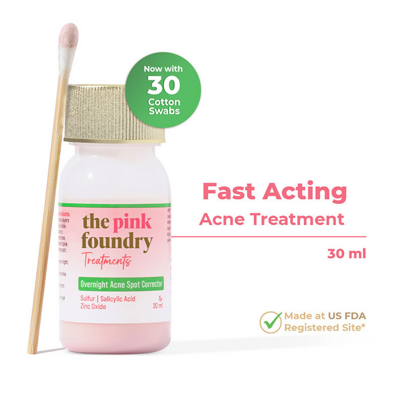 The Pink Foundry Acne Spot Corrector With Salicylic Acid For Active Acne Blackheads & Whiteheads  Grab2Buy The Pink Foundry Grab2Buy