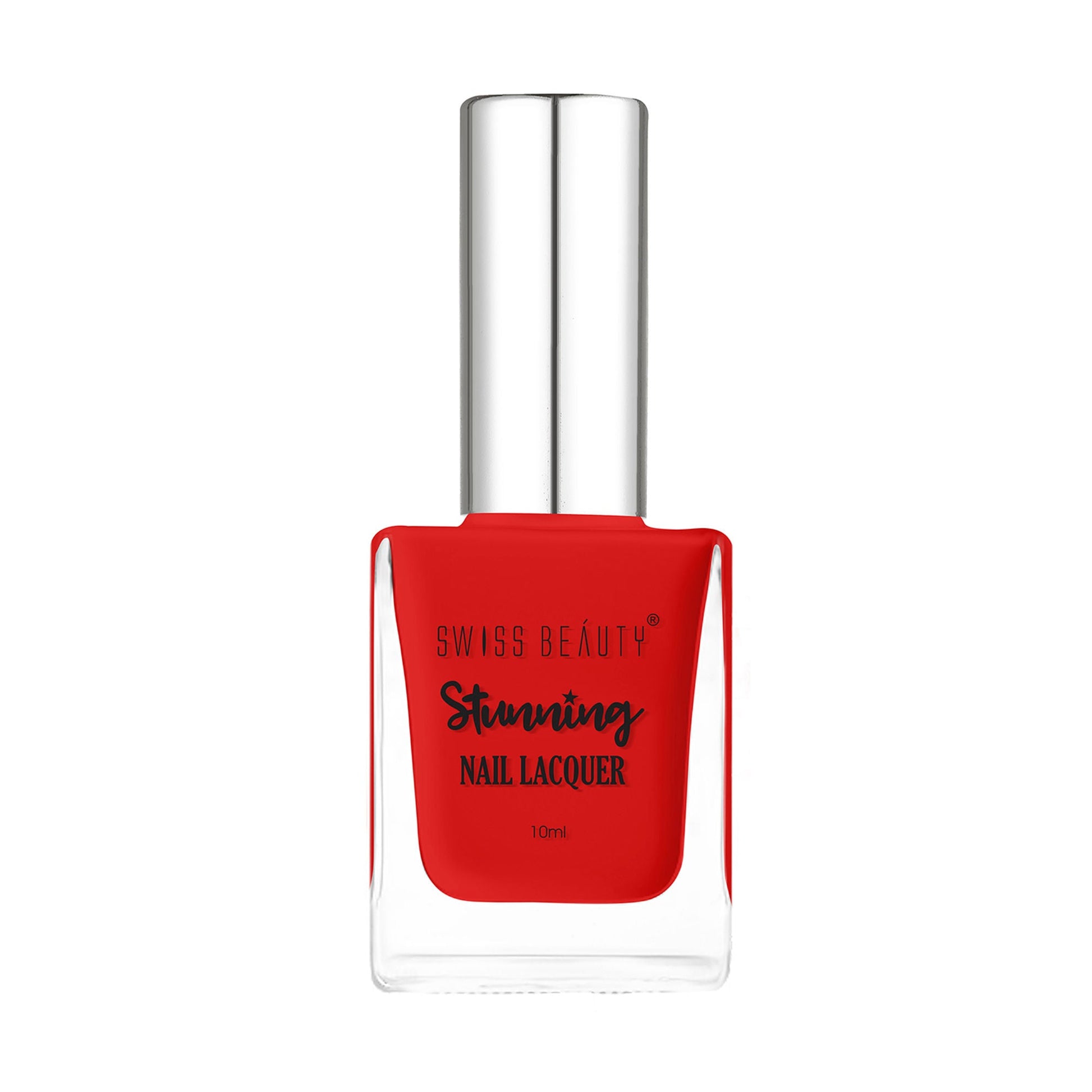 Swiss Beauty Stunning Nail Lacquer - 104 Crimson Red
