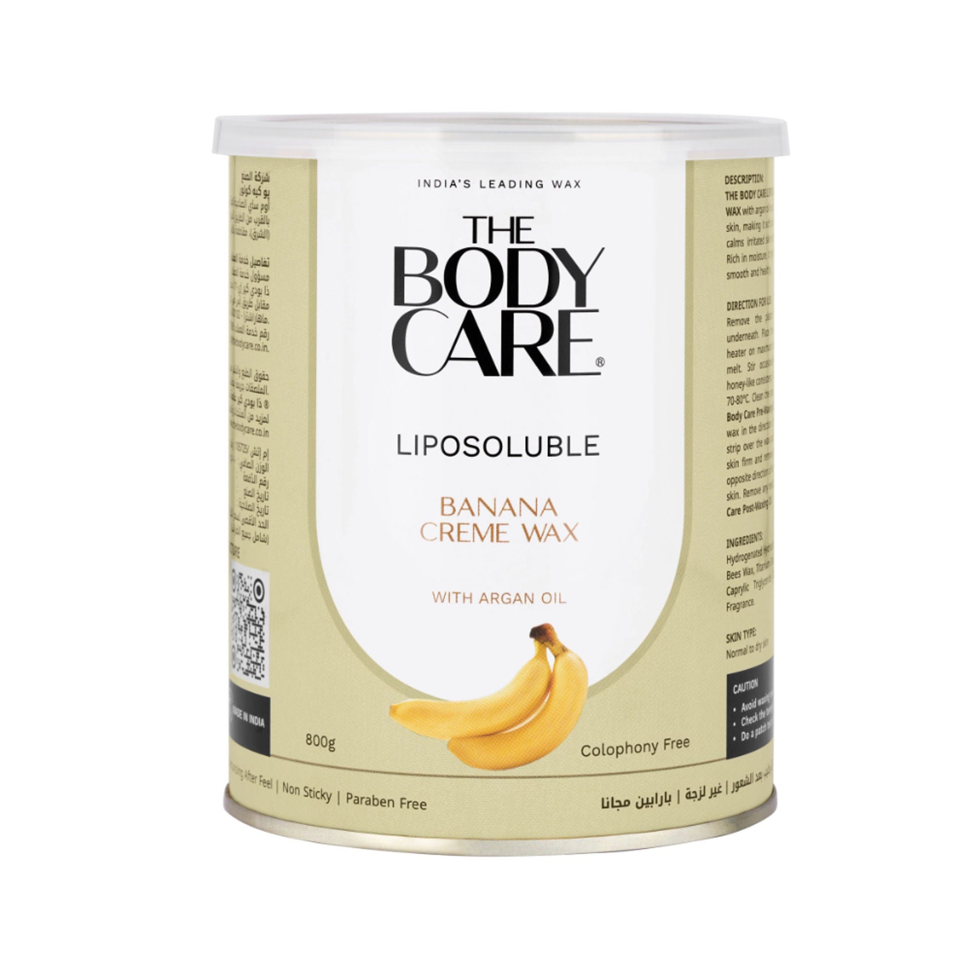 The Body Care Liposoluble Banana Creme Wax  Grab2Buy The Body Care Grab2Buy