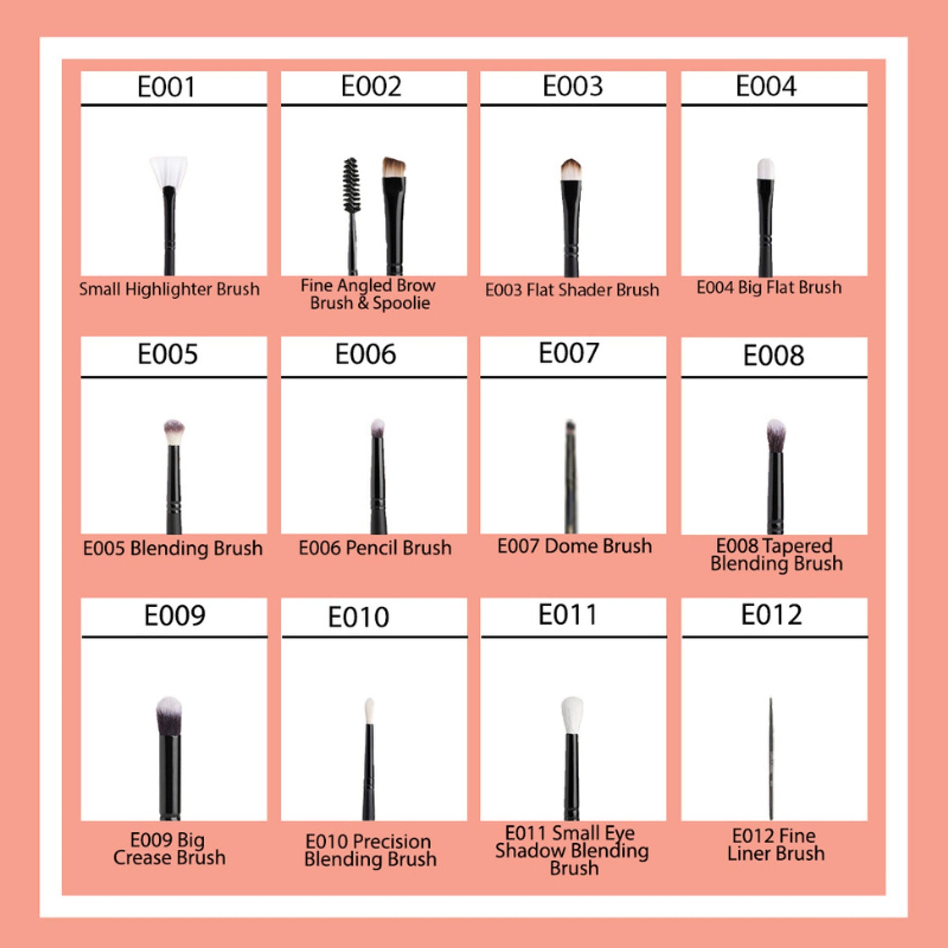 CUFFS N LASHES Small Concealer Brush - F019