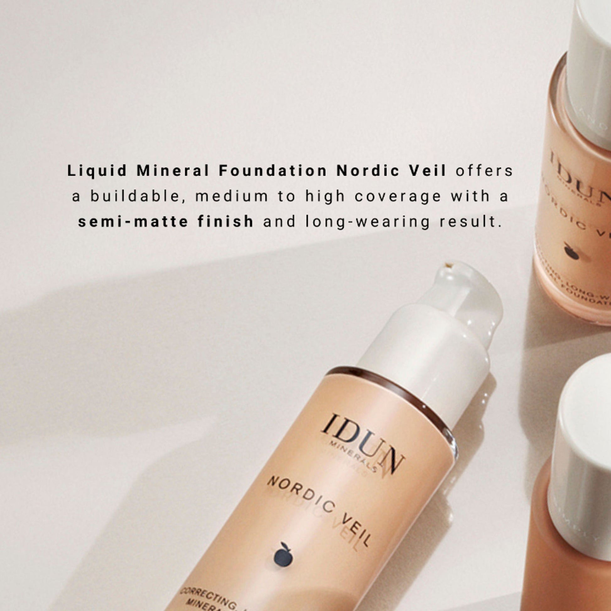 IDUN Minerals Liquid Minerals Foundation Nordic Veil - Disa