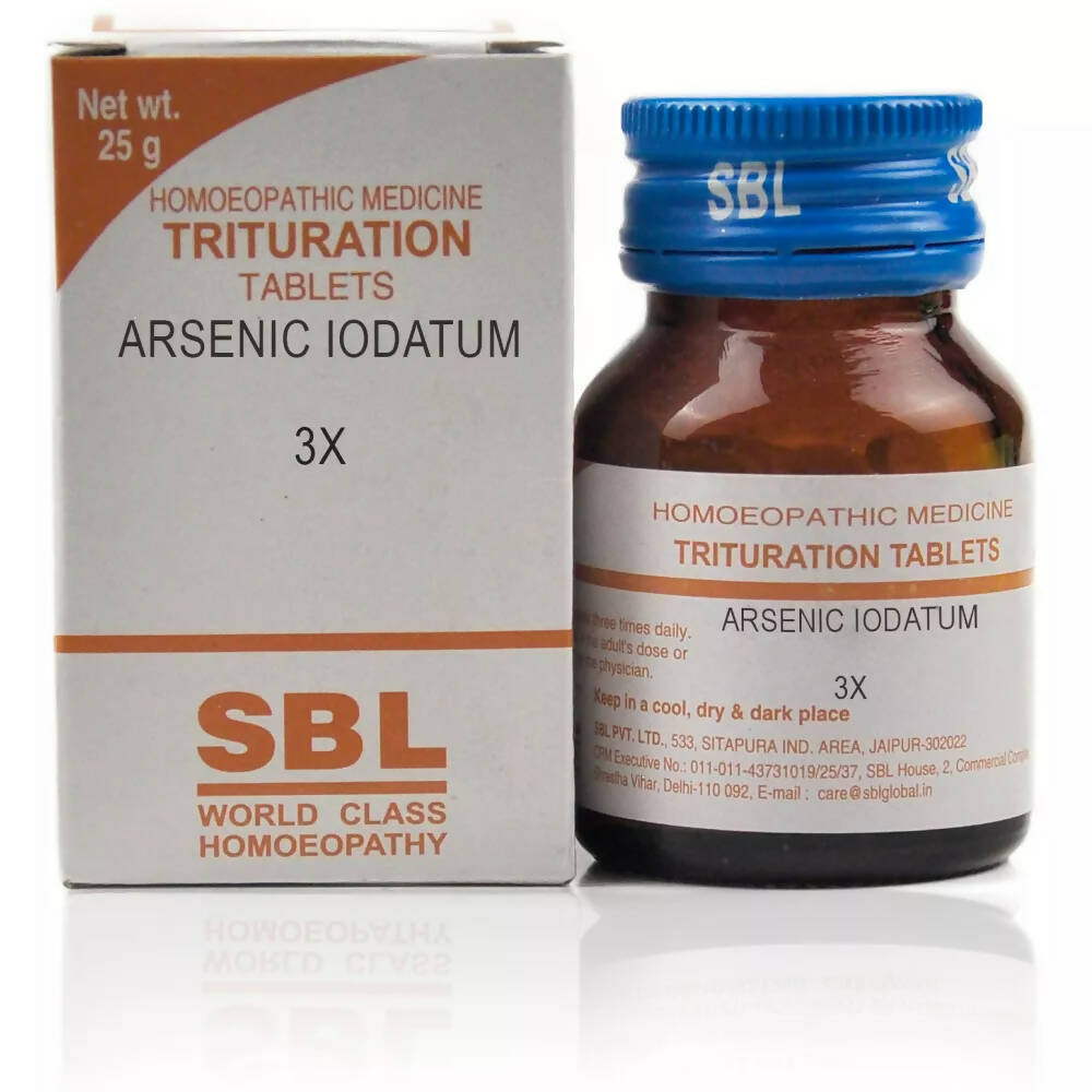 SBL Homeopathy Arsenic Iodatum Trituration Tablets 