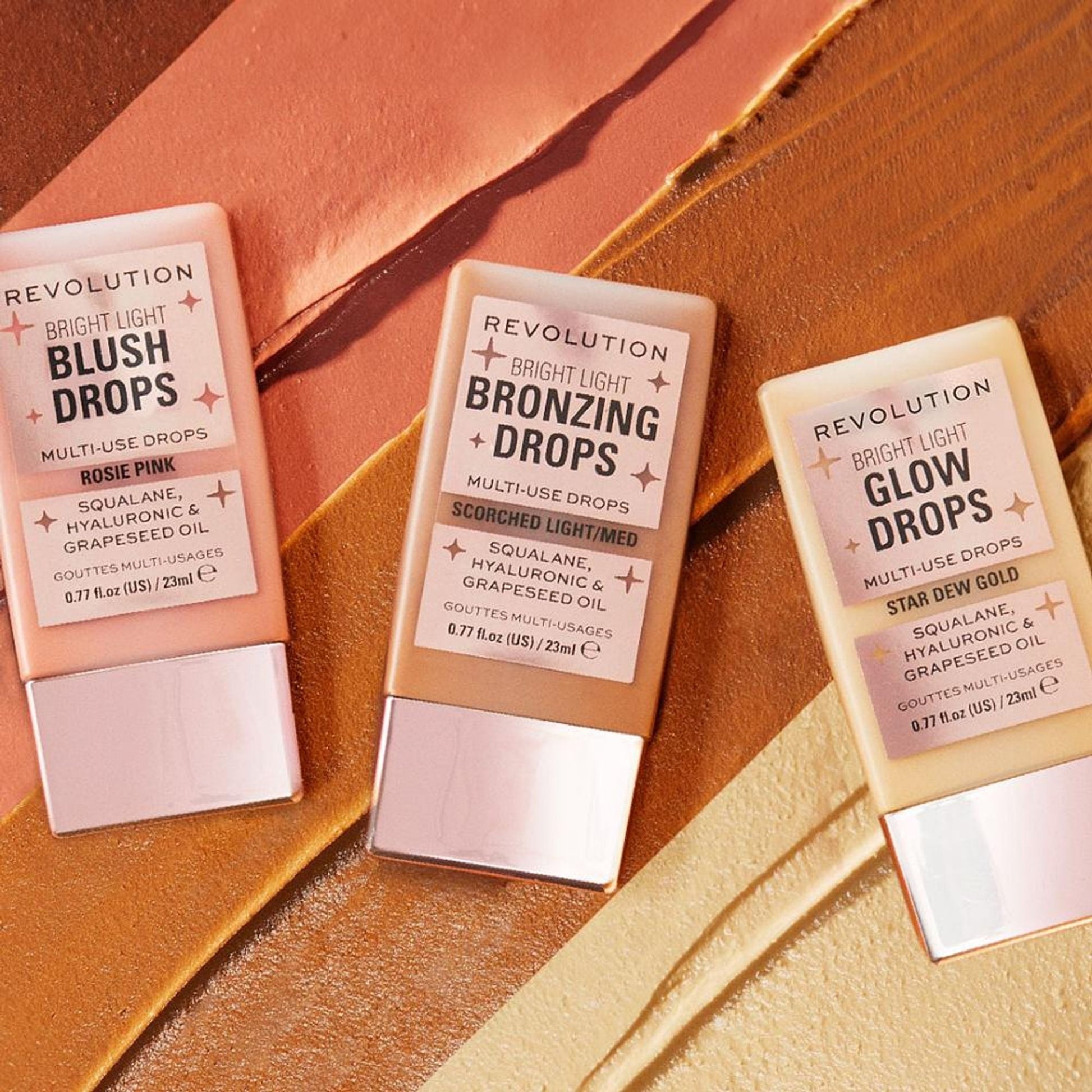 Makeup Revolution Bright Light Face Glow - Golden Star Dew