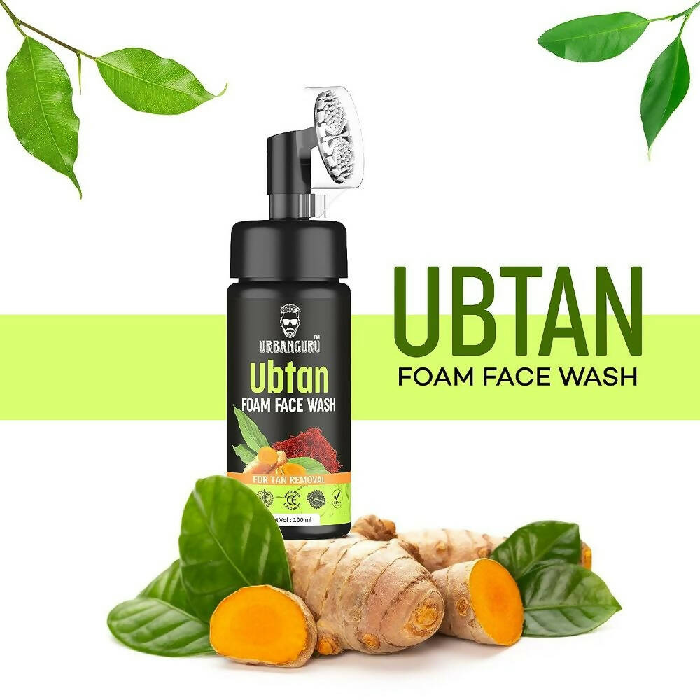 Urbanguru Men's Ubtan Foaming Face Wash  Grab2Buy Urbanguru Grab2Buy