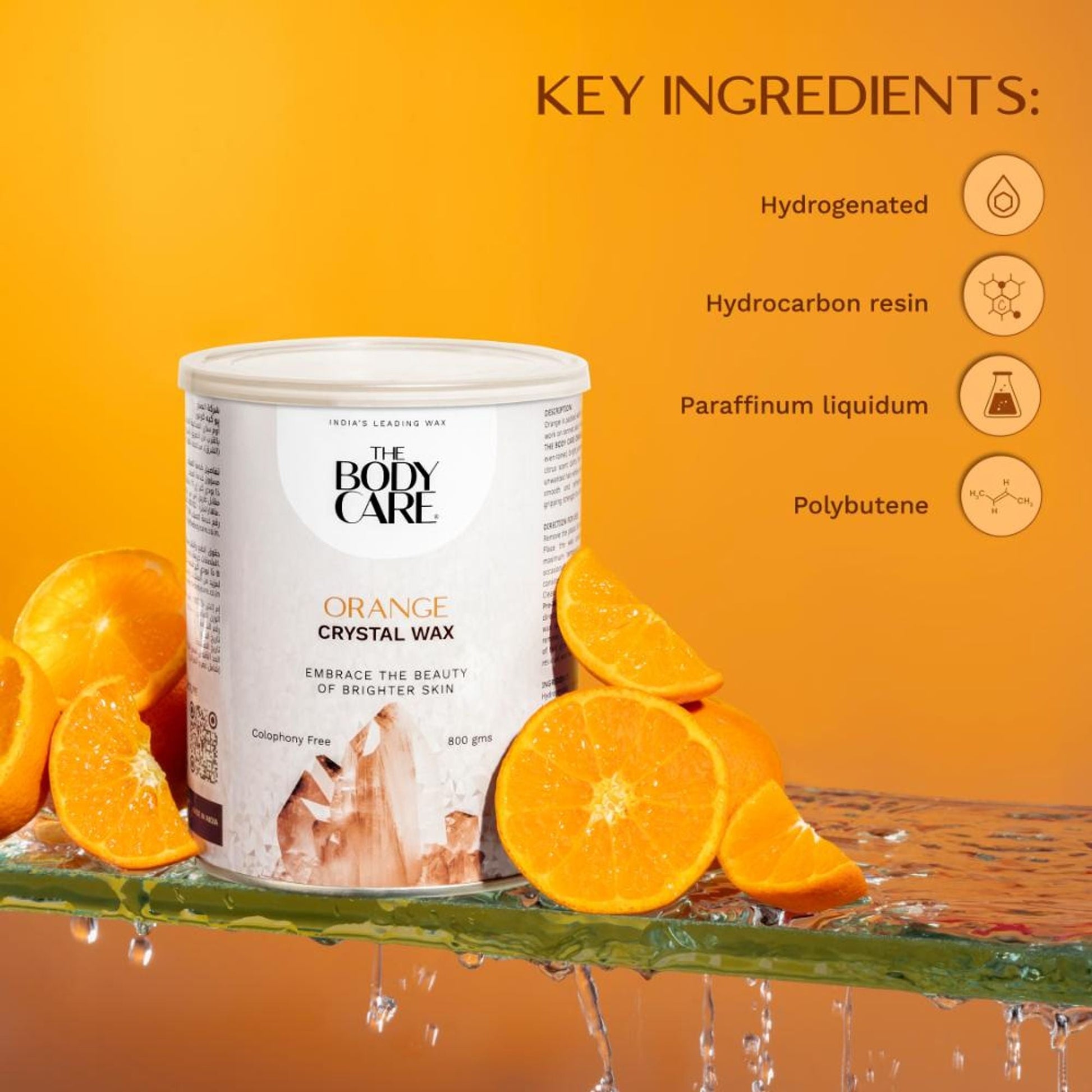 The Body CareOrange Crystal Wax  Grab2Buy The Body Care Grab2Buy
