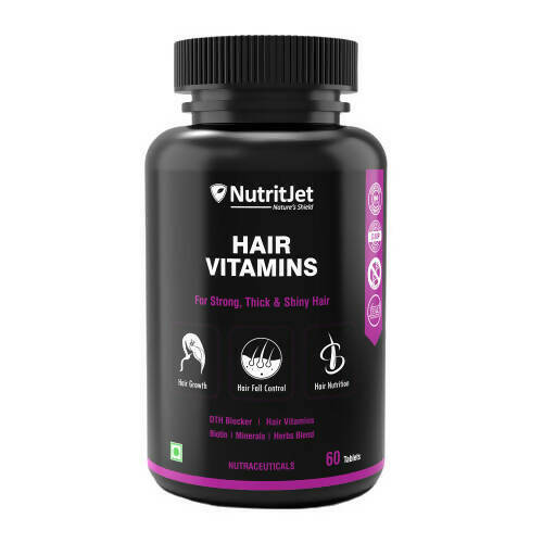 NutritJet Hair Vitamins Veg Tablets | Grab2Buy