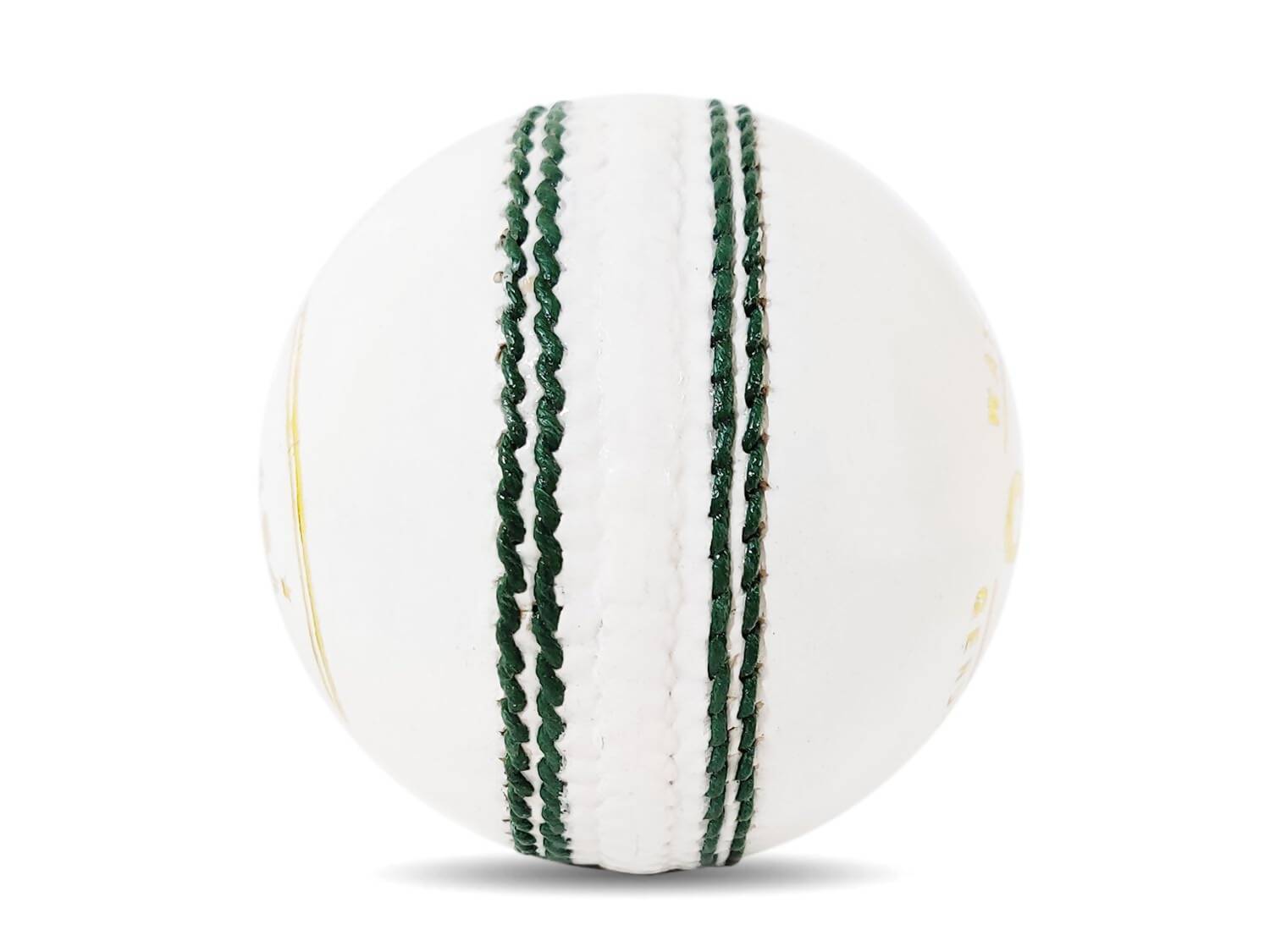 Prokick Club Four Piece Leather Cricket Ball - White 
