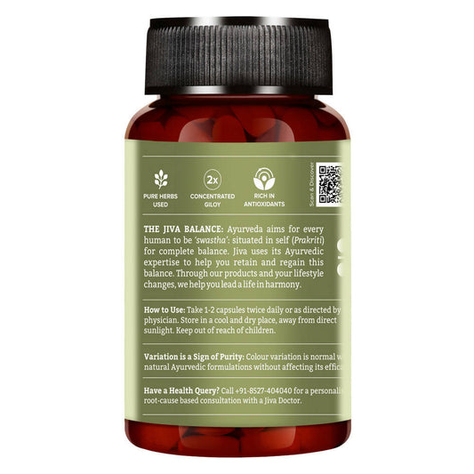 Jiva Ayurveda Giloy Capsules - Grab2buy