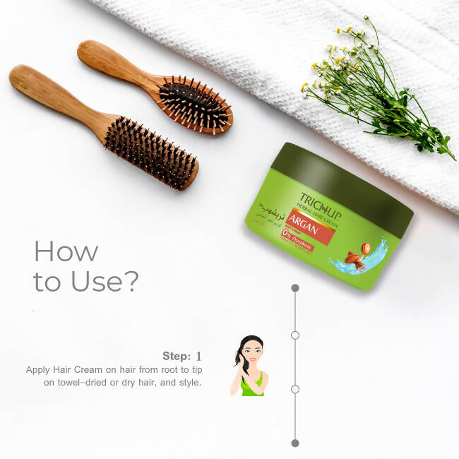 Vasu Healthcare Trichup Argan Herbal Hair Cream  Grab2Buy Trichup Grab2Buy