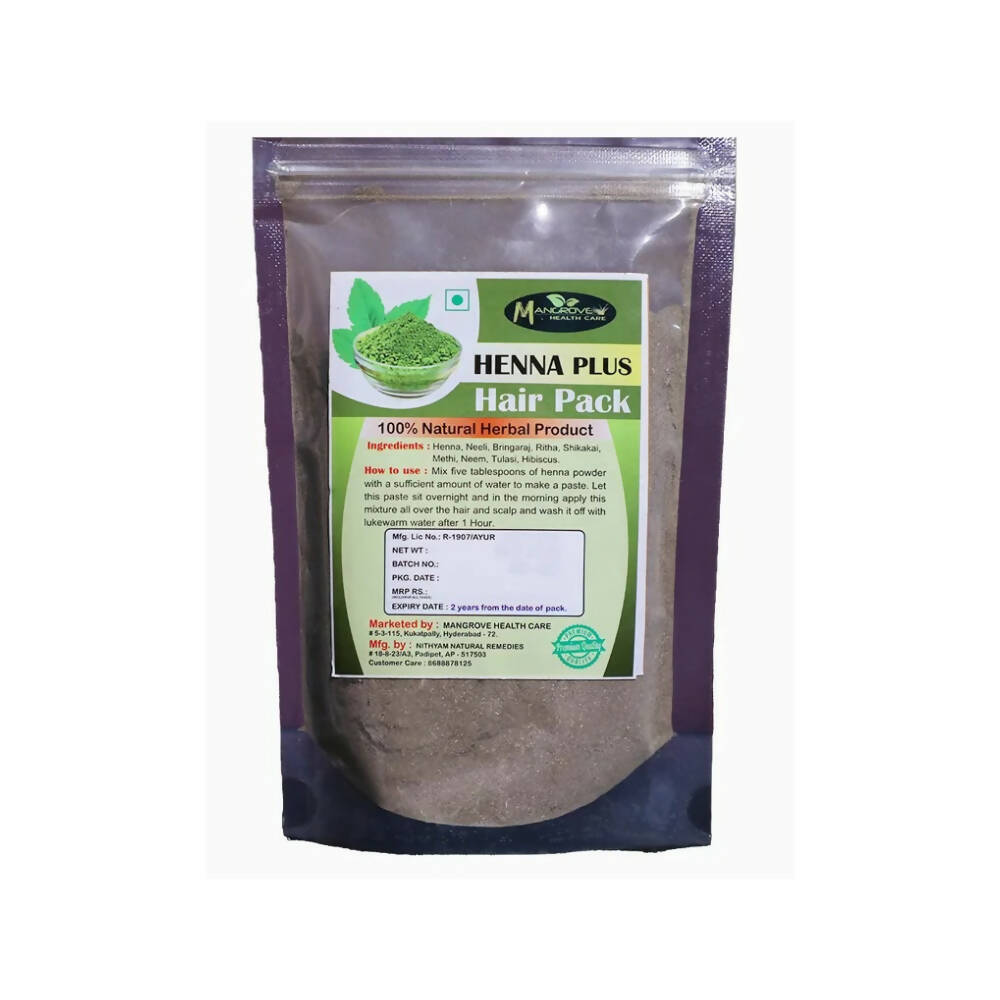 Mangrove Health Care Henna Plus Hair Pack 