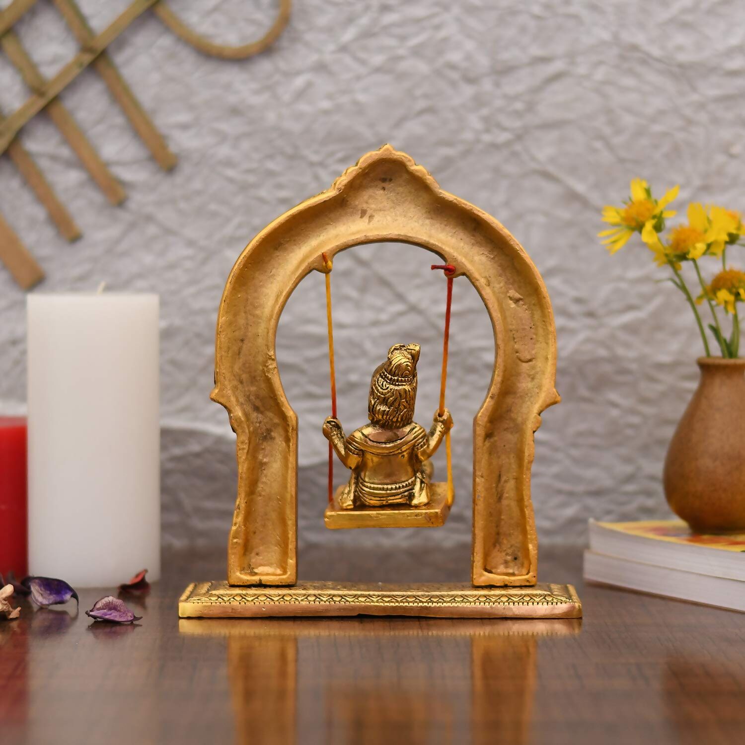 Collectible India Metal Laddu Gopal Idol - Grab2buy