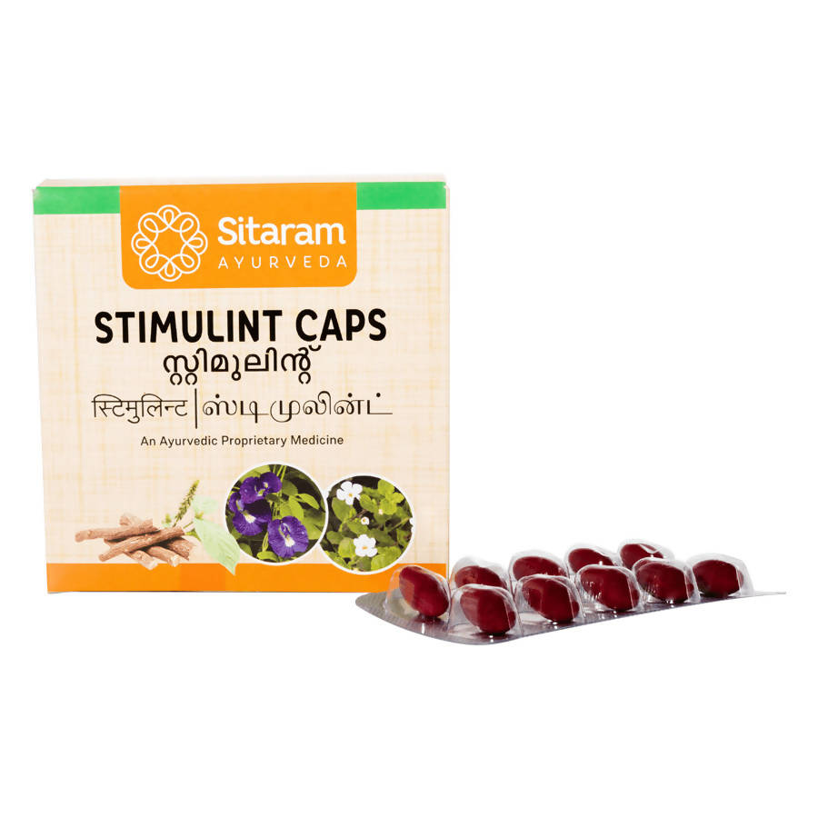 Sitaram Ayurveda Stimulint Capsules 