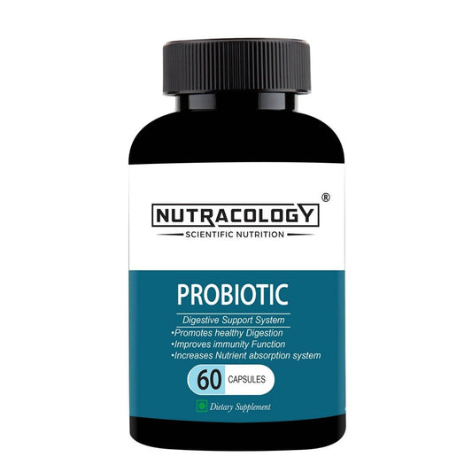 Nutracology Probiotics Supplement For Digestion Immunity And Overall Gut Health Capsules - Grab2buy