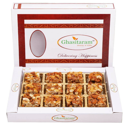 Ghasitaram Gud (Jaggery) Dry Fruit Bites With No Added Sugar 