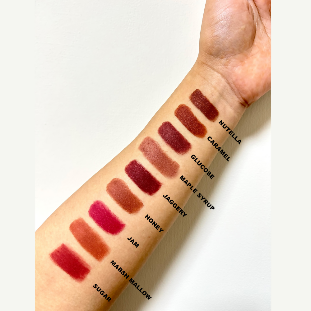 Love Earth Satin Matte Lipstick - Caramel