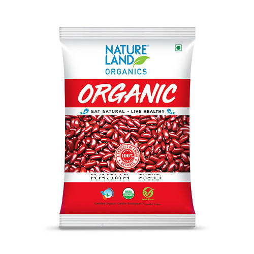Nature Land Organics Rajma Red 