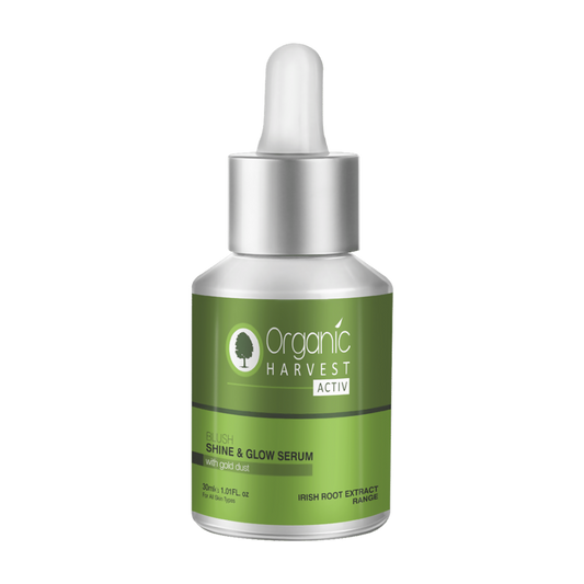 Organic Harvest Activ Blush Shine & Glow Serum With Gold Dust