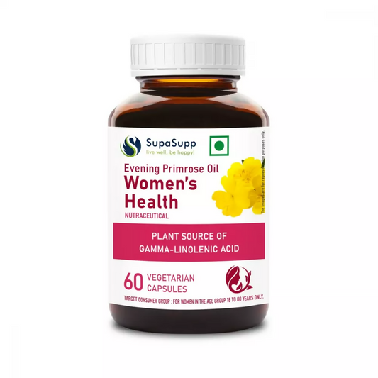 Sri Sri Tattva Supasupp SupaSupp Evening Primrose Oil Capsules - Women's Health Genie India