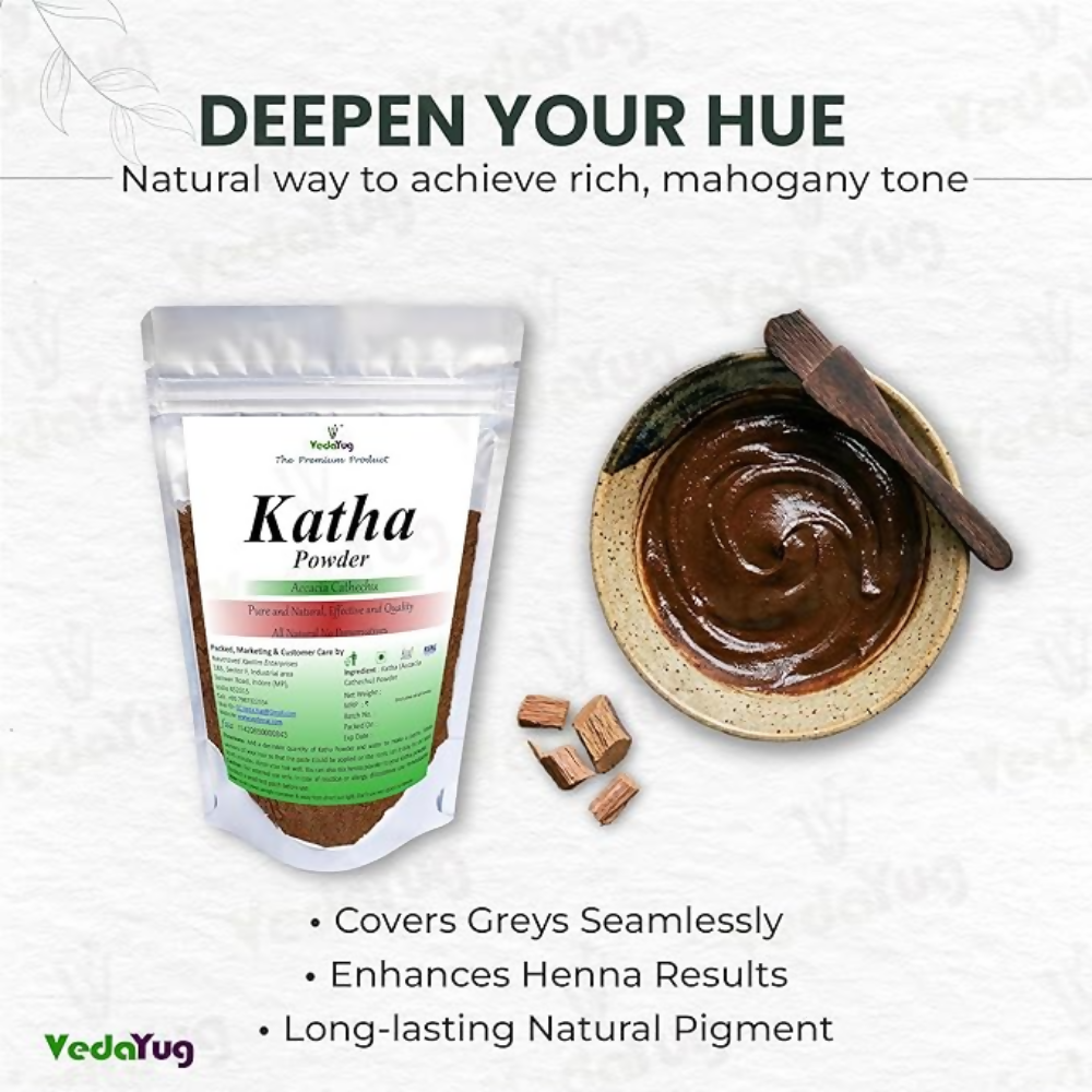 VedaYug Pure Katha Powder  Grab2Buy VedaYug Grab2Buy