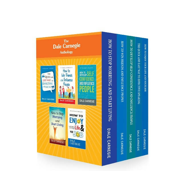 The Best Books of Dale Garnegie (Set of 5) - How To Enjoy Your, Develop Self Confidence, Influence People and Many More  Grab2Buy Sheth Books Grab2Buy