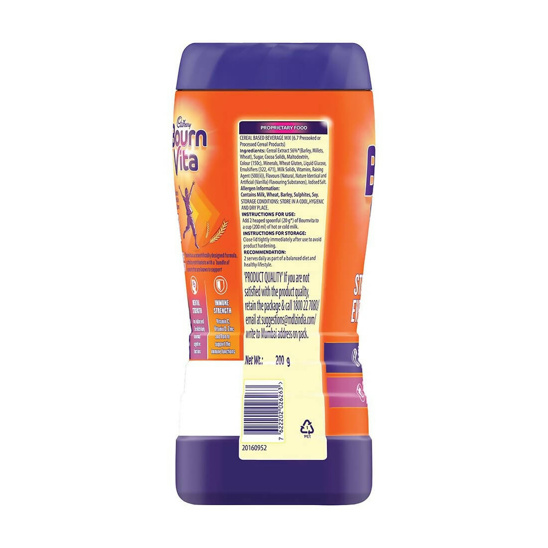 Cadbury Bournvita Chocolate Nutrition Drink - Grab2buy