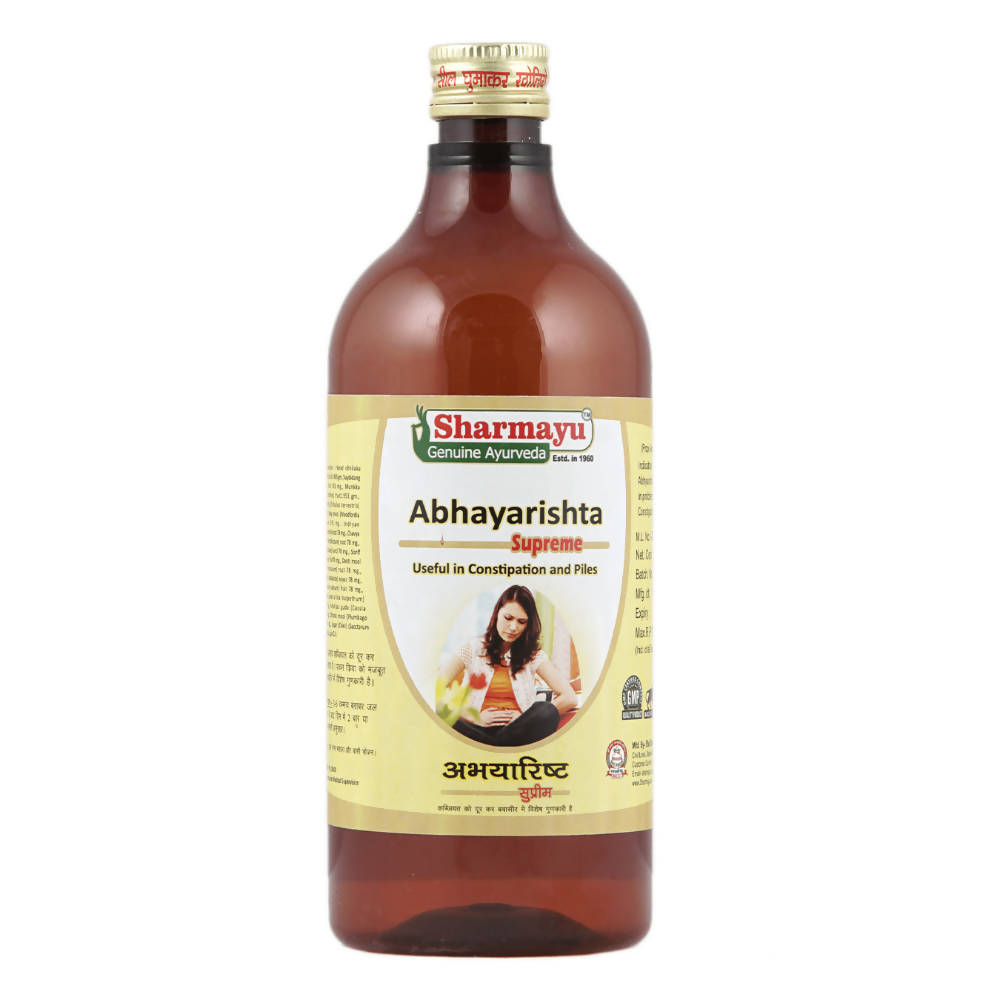 Sharmayu Ayurveda Abhayarishta Supreme Syrup | Grab2Buy