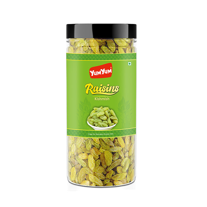 Yum Yum Green Raisins Jar  Grab2Buy Yum Yum Grab2Buy