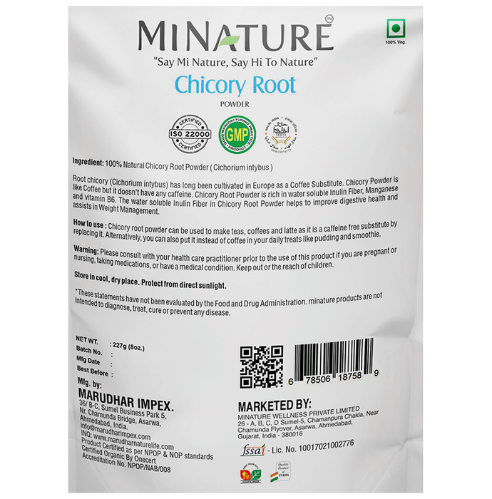Minature Chicory Root Powder 