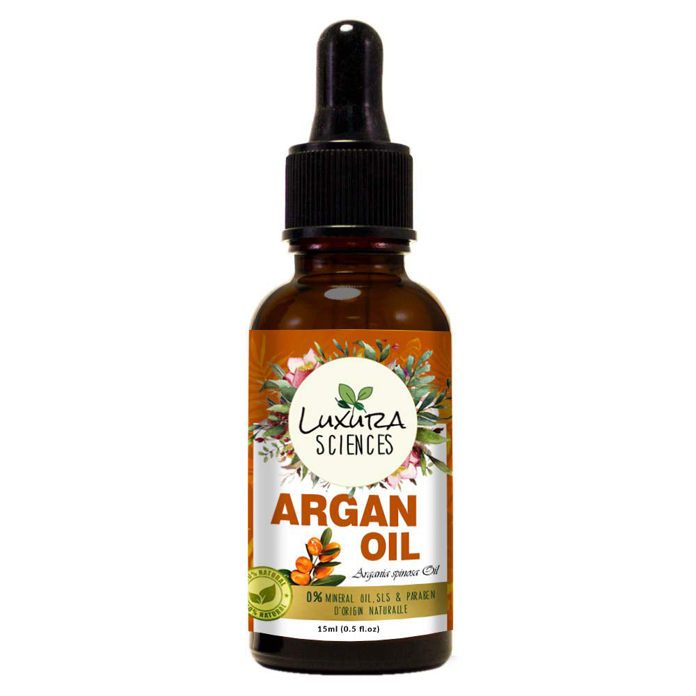 Luxura Sciences Skin, Nail Organic Moroccan Argan Oil 