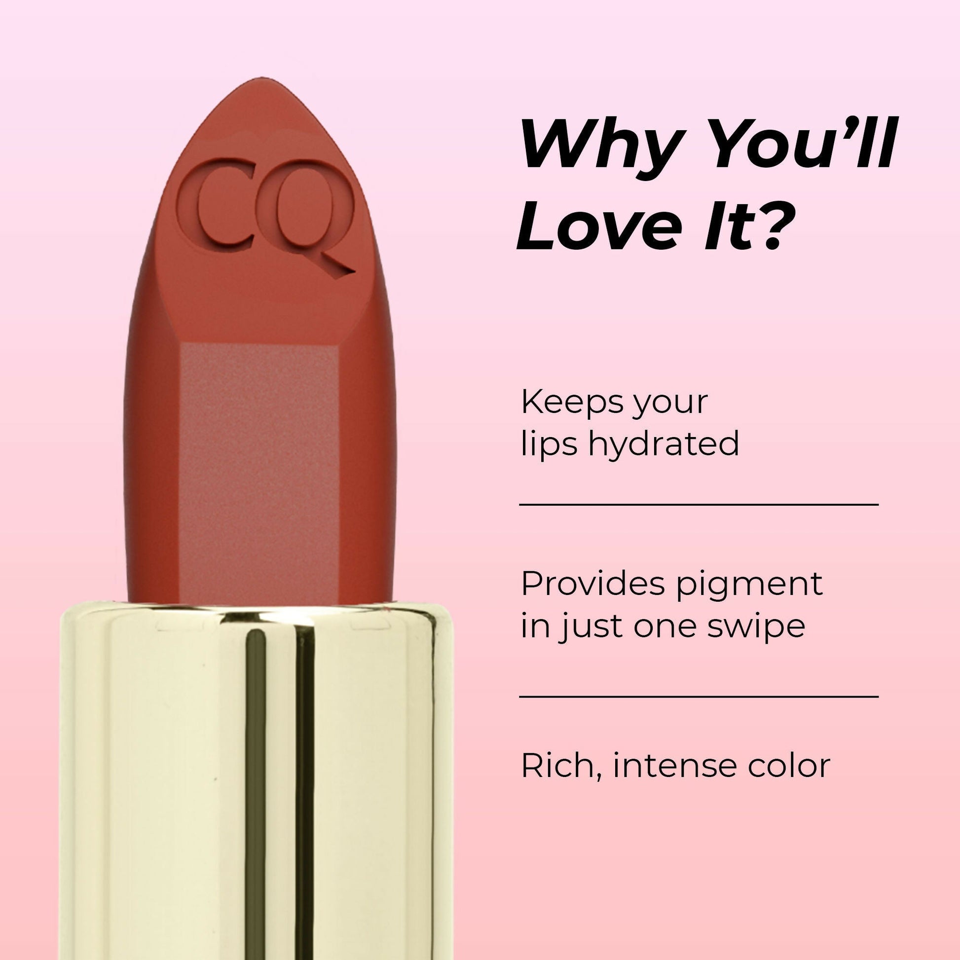 Colors Queen Lippie Stick Matte Lipstick - Gossip | Swadesiicart