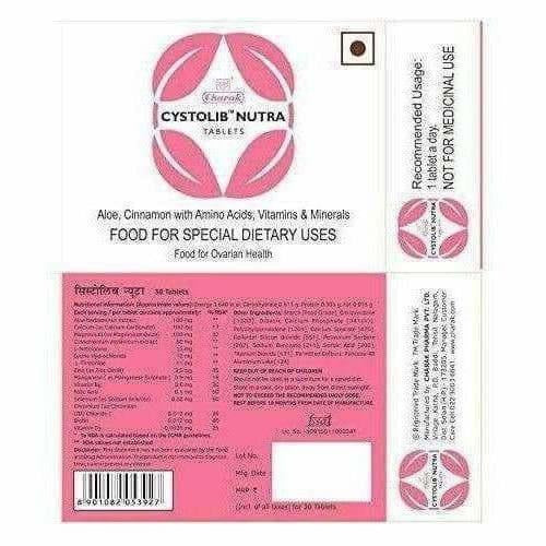 Cystolib Nutra Nutrition Supplement 