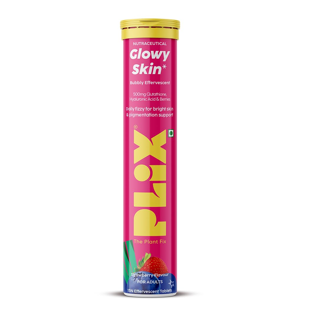 PLIX The Plant Fix Skin Hydration Combo - Hyaluronic Acid And Skin Glow Glutathione 
