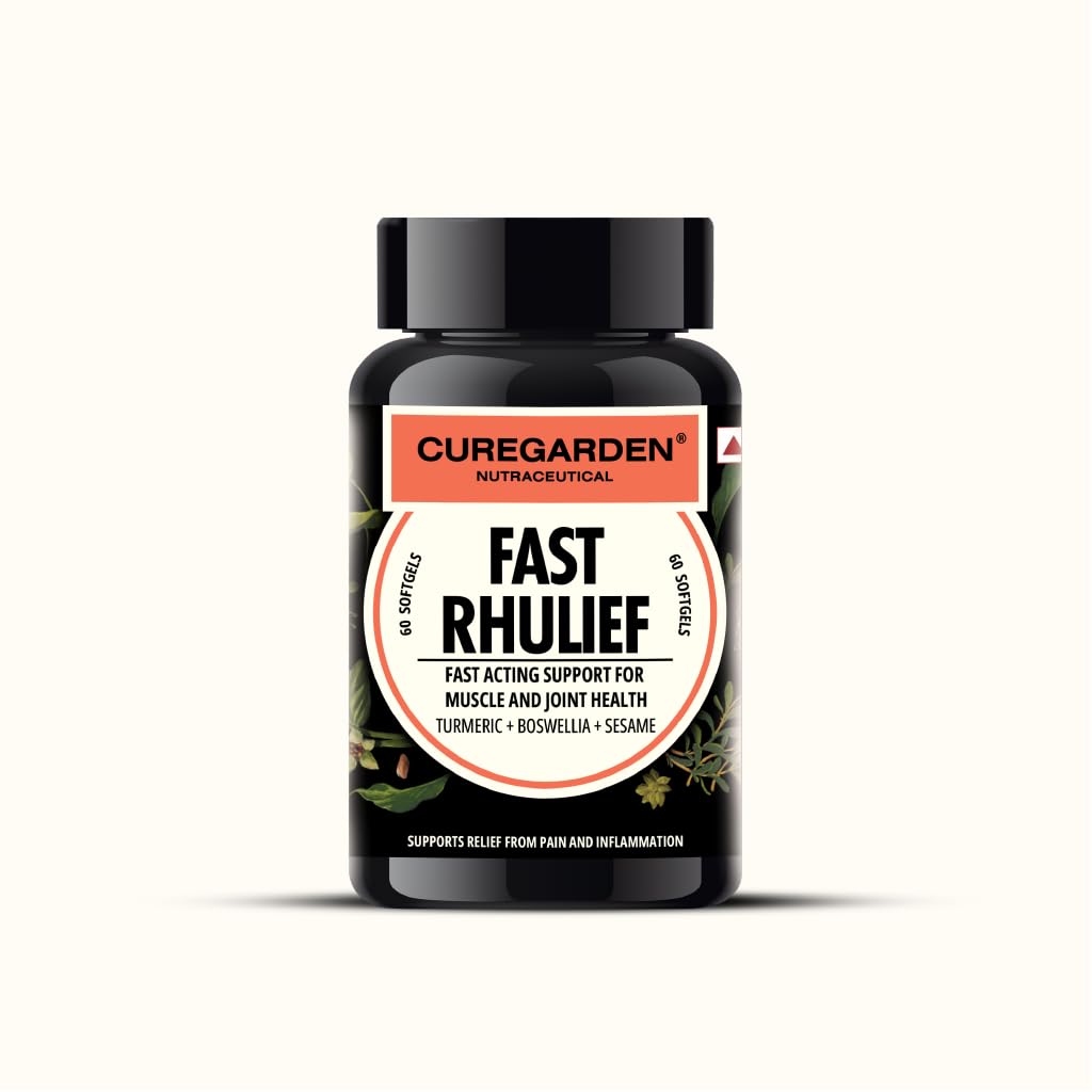 Curegarden Natural Rhulief Softgels  Grab2Buy Curegarden Grab2Buy