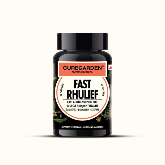 Curegarden Natural Rhulief Softgels  Grab2Buy Curegarden Grab2Buy