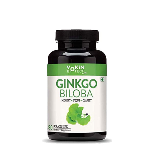 Vokin Biotech Ginkgo Biloba with Brahmi Boosts Concentration & Learning Activities  Grab2Buy Vokin Biotech Grab2Buy
