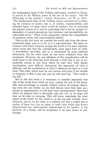 The World as Will and Representation, Vol. 1 by Schopenhauer, Arthur  Grab2Buy Generic Grab2Buy
