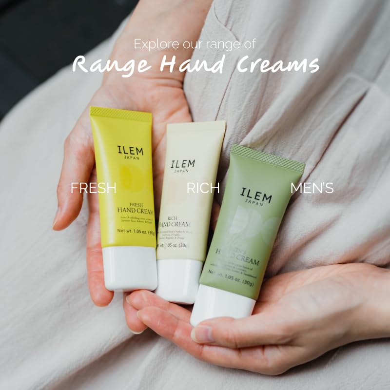 ILEM JAPAN Hand Cream for Women and Men