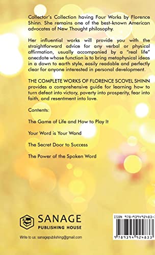 The Complete Works Of Florence Scovel Shinn  Grab2Buy Generic Grab2Buy