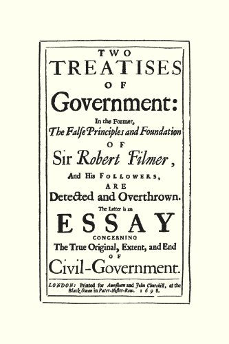 Two Treatises of Government by Locke, John  Grab2Buy Generic Grab2Buy
