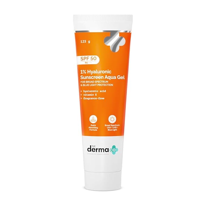 The Derma Co 1% Hyaluronic Sunscreen Aqua Gel - Grab2buy