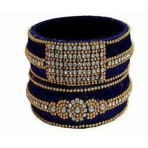 Silk Thread Bangles and Ear Rings 