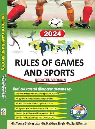 Rules of Games and Sports 2024 (Updated Version)      Paperback – 1 January 2023