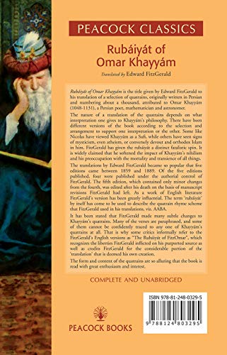 The Rubaiyat Of Omar Khayyam by Omar Khayyam  Grab2Buy Generic Grab2Buy